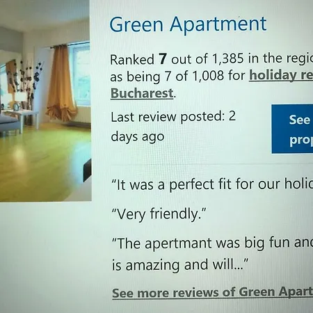 Green Apartment Apartman