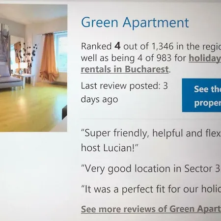 Green Apartment Appartement *